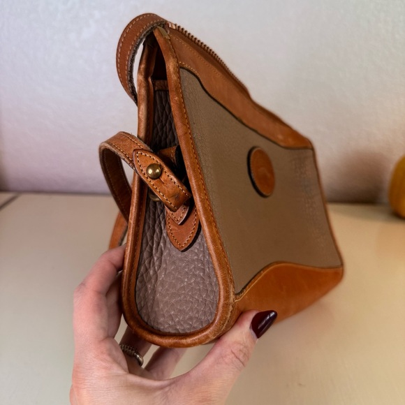 Dooney & Bourke  Two-Tone Leather Crossbody Bag - Picture 9 of 10